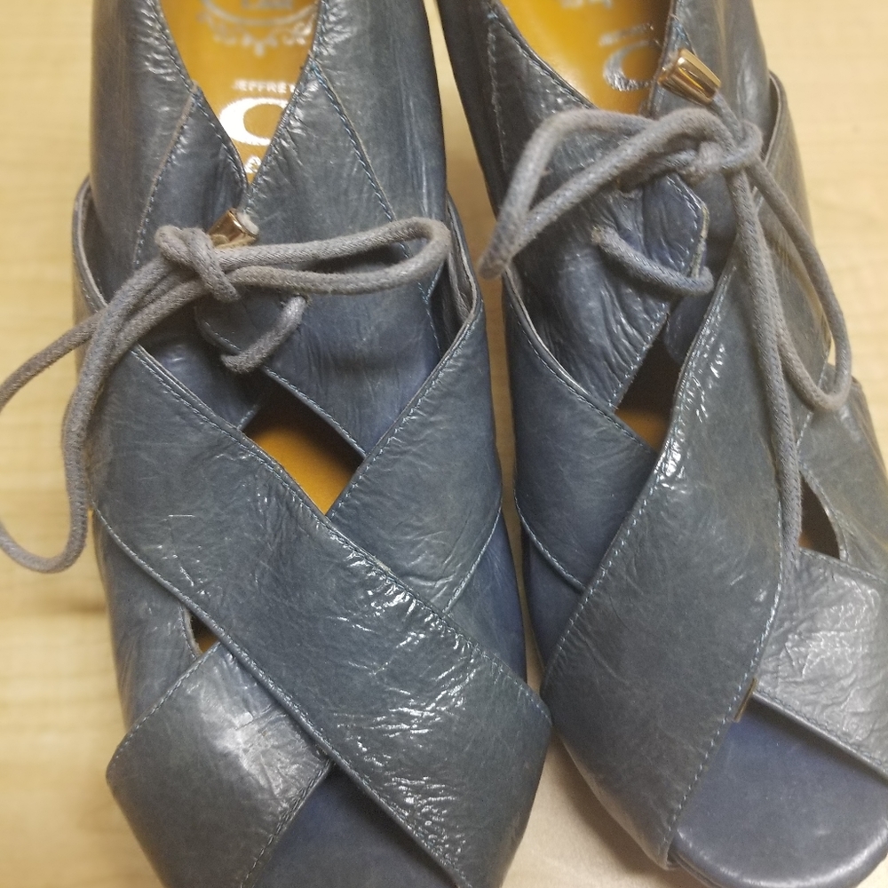 Ladies Blue Jeffrey Campbell heels
